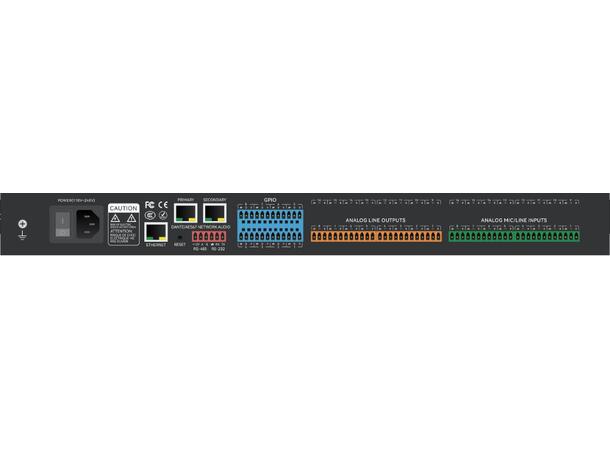 NEXUS N20D w/USB - 12x8 DSP with Dante DSP 12x8 Analog - 8x8 Dante - 2x2 USB