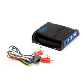 PAC LP7-4 LOC-PRO høy/lav nivå adapter 4 kanaler, Remote funksjon, justerbar