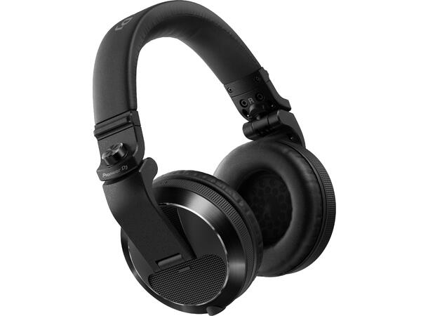 Pioneer HDJ-X7 hodetelefon, Sort Profesjonelle over-øre DJ hodetelefoner