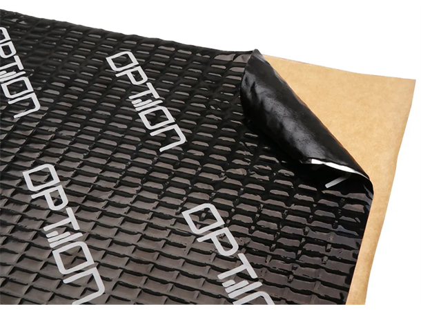 PnP Alu-butyl dempematte 1 stk 2,2mm matte på 75 x 50cm = 0,375 m