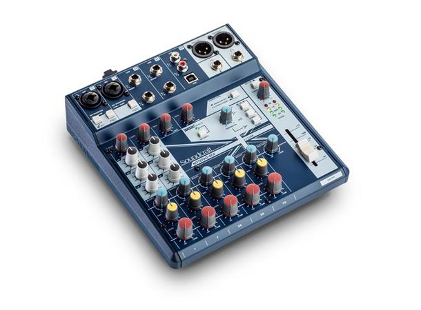 Soundcraft Notepad-8FX 8 kanals mikser 2 mik, 2 stereo, USB, FX