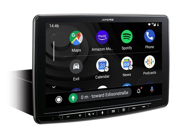 Alpine INE-F904D navigasjon hovedenhet 9-tommer skjerm CarPlay Android Auto