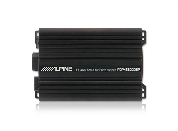 Alpine PDP-E800DSP forsterker 8x100W 6ch inn DSP