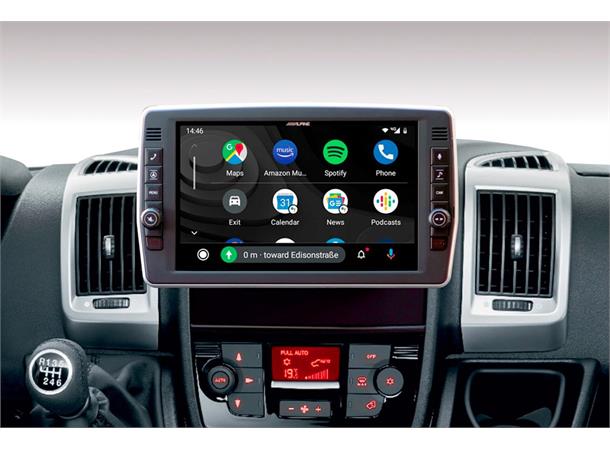 Alpine X903D-DU2 Fiat Ducato radio 9" skjerm m/svivel DAB NAVI USB mm