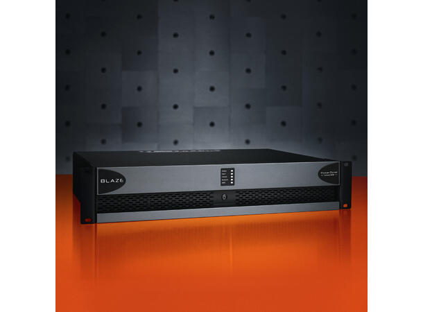 Blaze Audio PowerZone Connect 2004 Dante 4x500W @ 2-4 4x250W @ 8 2x1000W @ 100V