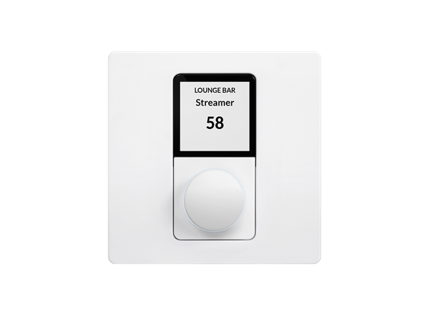 Blaze Audio Veggpanel Wall-S1 White Veggpanel volum kildevalg for PZ Connect