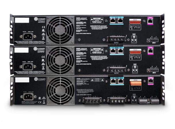 Crown CDi2 600BL Effektforsterker 2 x 600W i 4ohm rackmontering 2U