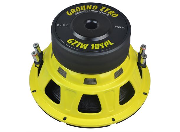 Ground Zero GZIW 10SPL 700W SPL Power Iridium 10" SPL Subwoofer