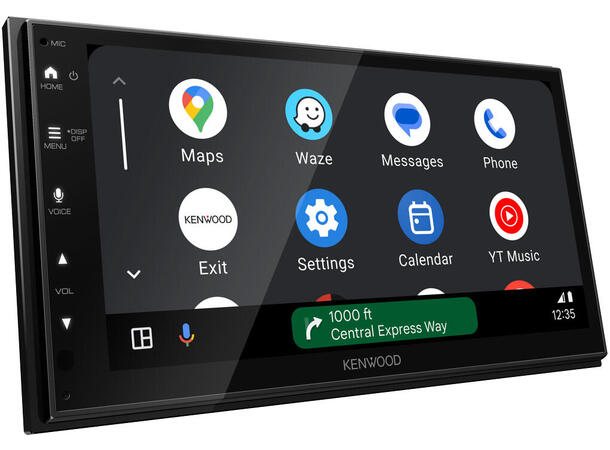 KENWOOD DMX5023DABS CarPlay Android Auto BT, DAB+, Shortbody, A.Auto, CarPlay ++