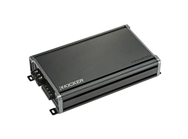 KICKER CXA1200.1 Monoblokk 1200W/600W RMS  KickEQ, FIT+ og filter