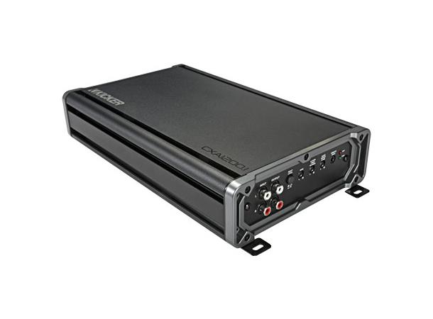KICKER CXA1200.1 Monoblokk 1200W/600W RMS  KickEQ, FIT+ og filter