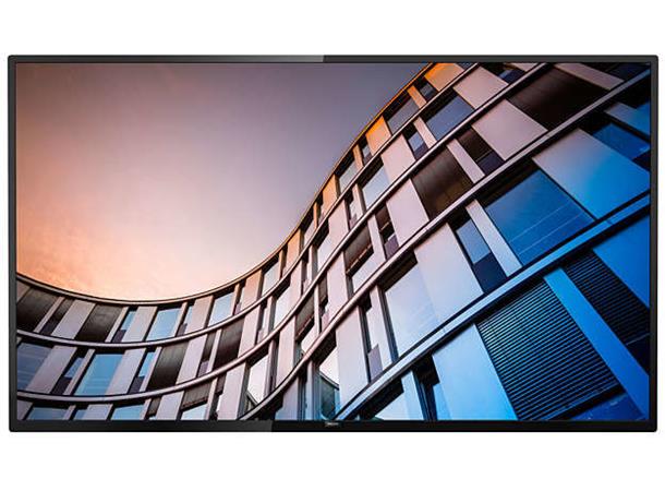 Philips 75" Business TV B-Line 4K UHD Chromecast, HDMI Auto ON/OFF Crestron