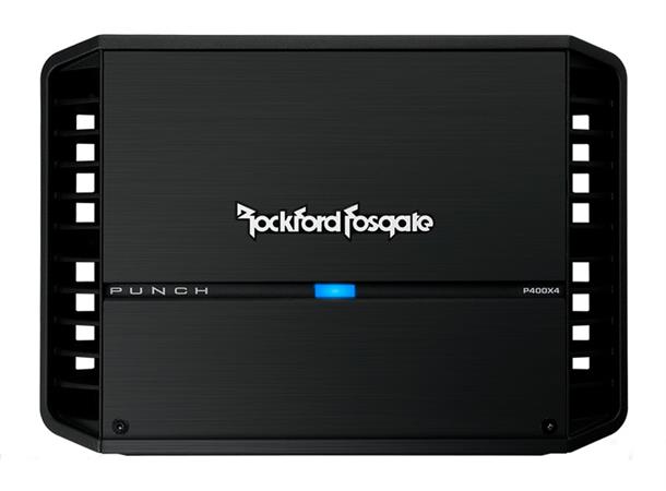 Rockford Fosgate Bilforsterker 4 x100W Punch 4-kanaler, 2 Ohm stabil