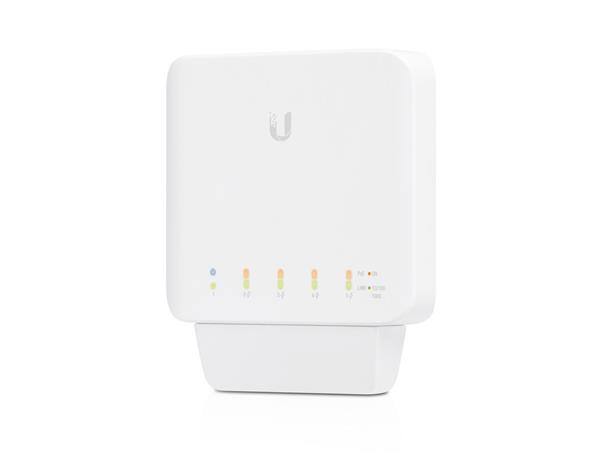 Ubiquiti Unifi Switch Flex 5xRJ45, utendørs bruk.