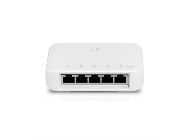 Ubiquiti Unifi Switch Flex 5xRJ45, utendørs bruk.