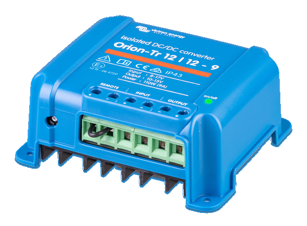 Victron Orion-Tr 12/12-9A (110W) Isolert DC-DC Inverter 9A 12V 110W