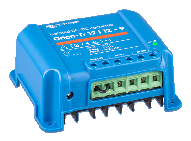 Victron Orion-Tr 12/12-9A (110W) Isolert DC-DC Inverter 9A 12V 110W