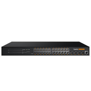 Yealink AVoIP RCH240 Switch 24-port L2+ web-based managed AV Gigabit switch