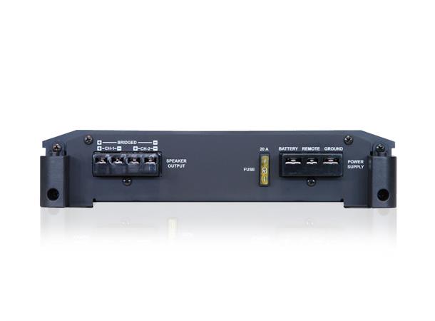 Alpine BBX-T600 - 2 kanals forsterker 2x70W, MosFet, Klasse A/B, LP/HP, BassEQ