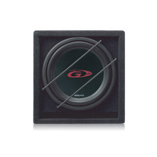 Alpine SBG-1224BR basskasse 2ohm 12" TypeG, 800W, 28-200Hz, Plexi, 2ohm