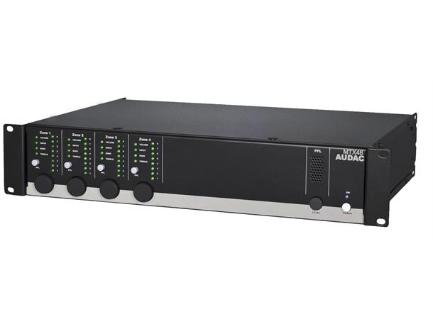 Audac MTX48, 4 -Soners Sonekontroller Sonekontroller med appstyring