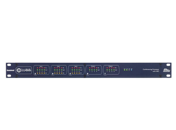 BSS BLU101 Soundweb DSP, 12 inn / 8 ut 48 kanals Signal Processor med  BLU link