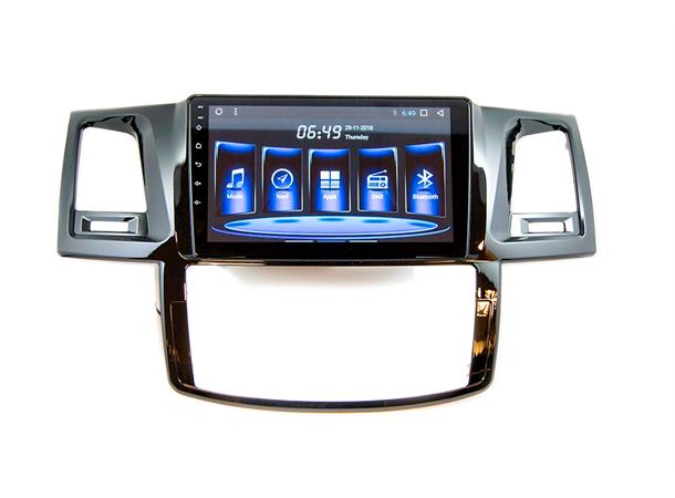 HARDSTONE 9" Android headunit - Toyota Toyota Hilux 2006-2011 med Auto AC
