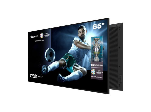 Hisense 65" 18/7 UHD 4K 500 nits D-LED Haze 25% | Wireless share | Android 11