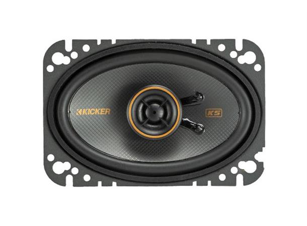 KICKER KSC4604 4x6" coaxial høyttalere 4x6" coaxial 4ohm, leveres uten gitter