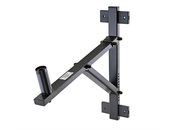 K&M 24110 Veggfeste tilt, Ring Lock Veggfeste for høyttaler, tilt, Ring Lock