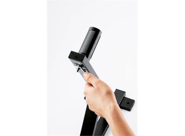 K&M 24110 Veggfeste tilt, Ring Lock Veggfeste for høyttaler, tilt, Ring Lock