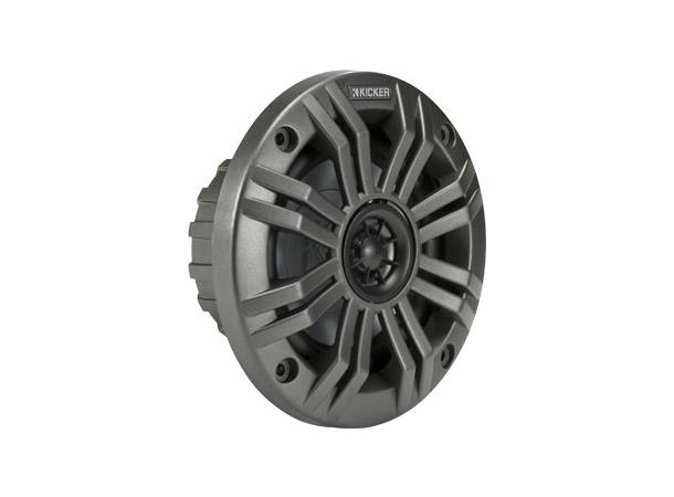 Kicker 45KM44 marine høyttaler, par 4" 4ohm (hvit og koksgrå grill inkl.)