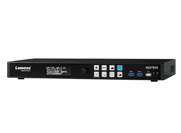 Lumens LC100N 2ch Recorder and Streaming Media Processor with NDI HX support 1080