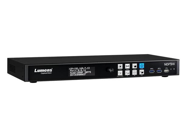 Lumens LC100N 2ch Recorder and Streaming Media Processor with NDI HX support 1080