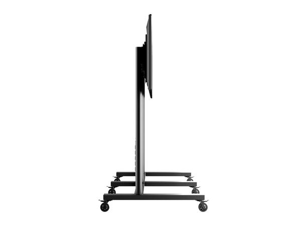 Multibrackets TV gulvstativ 3 skjermer 40-55", 800x400, maks 120kg på hjul