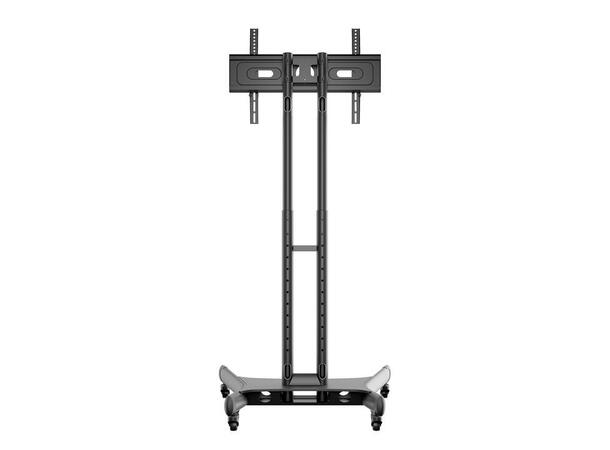 Multibrackets TV gulvstativ Basic 150 50kg, 600x400, ink hylle, 32-60" på hjul