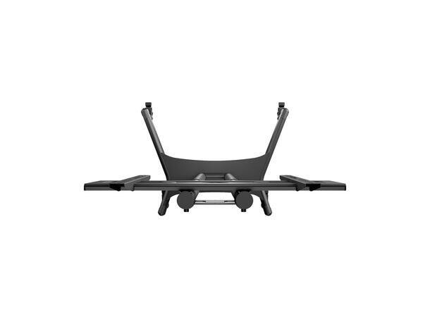 Multibrackets TV gulvstativ Basic 150 50kg, 600x400, ink hylle, 32-60" på hjul