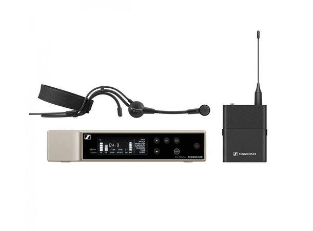 Sennheiser EW-D ME3 SET Bøylemikrofon Trådløst sett R1-6 520 - 576 MHz