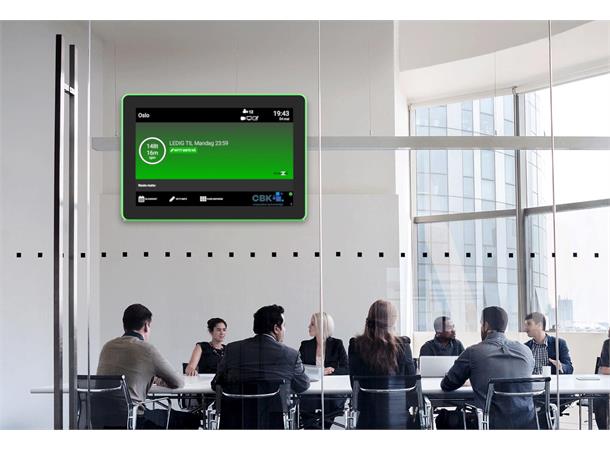 Stoltzen Metis Møteromsbooking 10" v2 LifeTimeLisens, 10" 1052T Panel & feste