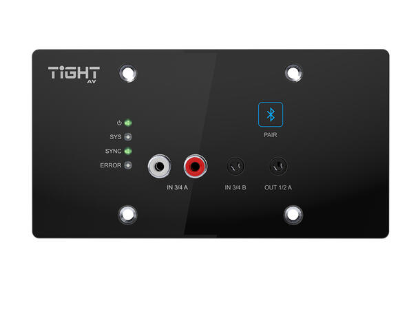 TiGHT AV AU-BT413WP-DA-BL Dante adapter Dante Bluetooth MiniJack Phono inn/ut