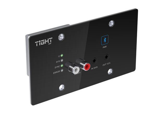 TiGHT AV AU-BT413WP-DA-BL Dante adapter Dante Bluetooth MiniJack Phono inn/ut