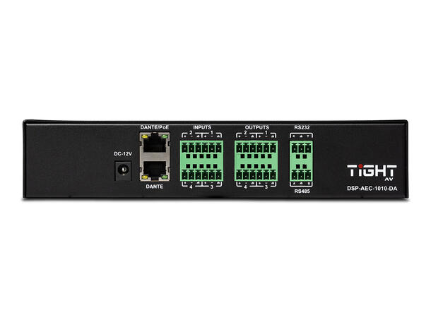 TiGHT AV Matrix Mikser DSP-AEC-0606 DSP m/AEC 2x2 USB 4x4 inn/ut