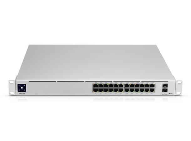 Ubiquiti Unifi Switch Enterprise 24 Port 12 x 2.5GB PoE+, 12 x 1GB PoE+, 2 x SFP+