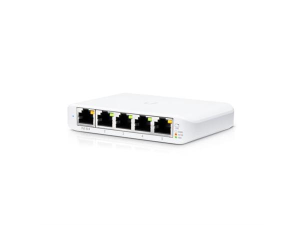 Ubiquiti Unifi Switch USW Flex mini 5xRJ45, PoE/PoE+/USB-C