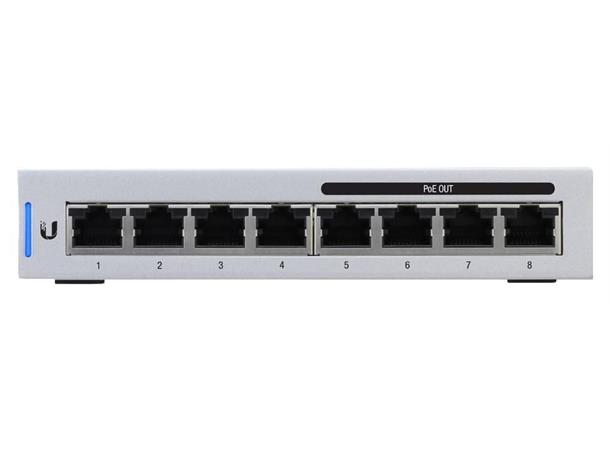 Ubiquiti Unifi Switch  8-Port PoE 60W 60W, PoE, 802.3af