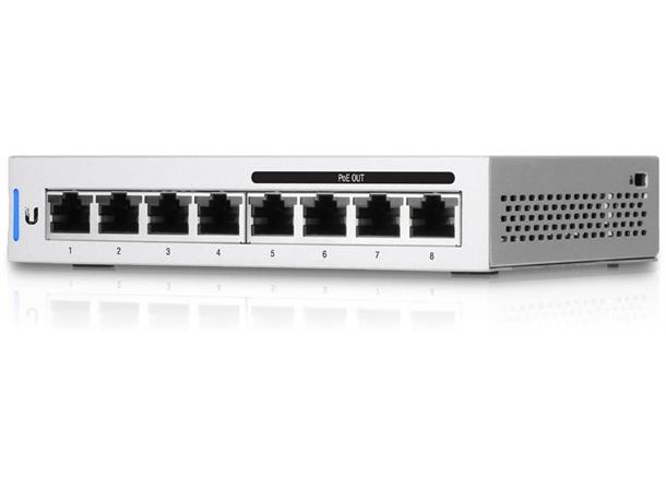 Ubiquiti Unifi Switch  8-Port PoE 60W 60W, PoE, 802.3af