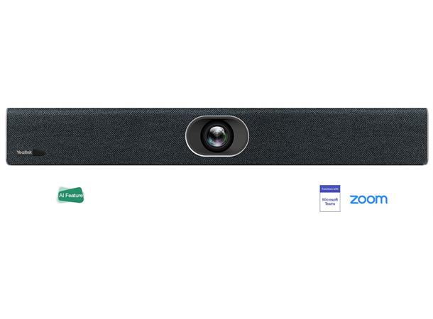 Yealink BYOD UVC40 ALL-in-ONE Videobar Teams zoom ++ perfekt for små møterom