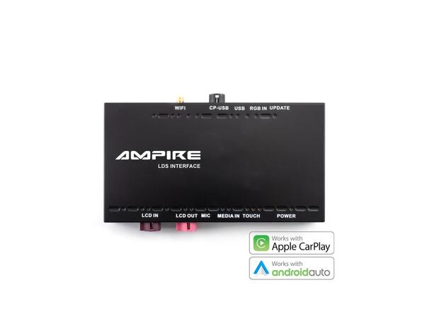 AMPIRE Trådløs Apple Carplay/AndroidAuto BMW m/NBT-EVO (bilder kan avvike noe)