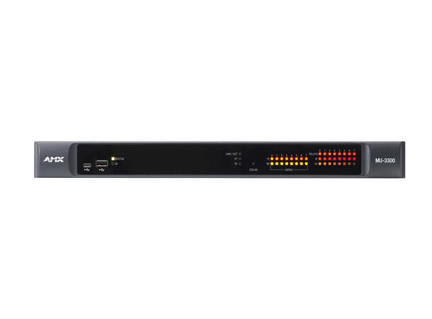 AMX MU-3300 MUSE automasjons-controller 8 Serial, 8 Relays, 8 IR, 8 IO & ICSLan