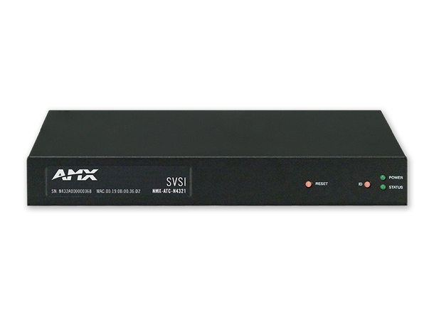 AMX NMX-ATC-N4321 Audio Transceiver Audio over IP Transceiver